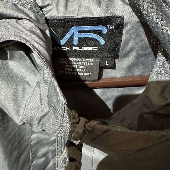 Blueish grayish light weight rain jacket - Picture 7 of 7